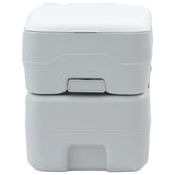 Portable Camping Toilet Grey 41.5 x 36.5 x 42 cm 42001427