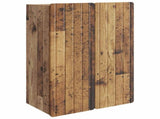Wall-Mounted Cabinet Old Wood 66 x 34.5 x 92 cm Engineered Wood 898233