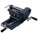 ZNTS Manually Operated Cross Slide Drill Press Vice 127 mm 145384