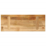 Table Top 80x40x3.8 cm Rectangular Solid Wood Rough Mango 371383