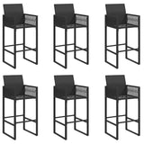 Garden Bar Set Black 3328892