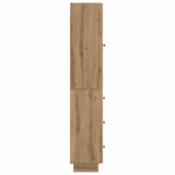 Cabinet Set 2 pcs 33 x 34.5 x 90 cm Engineered Wood 3416393