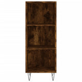Highboard Smoked Oak 34.5x34x180 cm Engineered Wood 3199014