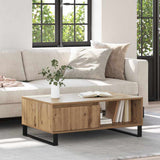Coffee Table Artisan Oak 90 x 60 x 35 cm Engineered Wood 882590