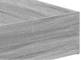Bed Surround for Adjustable Bed Base Grey Sonoma 90 x 200 cm 8021828