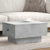 Coffee Table Concrete Grey 60x45x31 cm Engineered Wood 848083