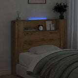 Headboard Artisan Oak 120 x 15 x 103.5 cm Engineered Wood 886263