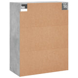 Wall Mounted Cabinets 2 pcs Concrete Grey Engineered Wood 3197941