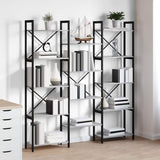 Bookshelf Grey sonoma 156 x 25 x 167 cm Engineered Wood 868344