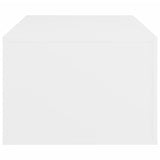 Coffee Table White 100x50.5x35 cm Engineered Wood 816536