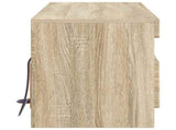 LED TV Cabinet Sonoma Oak Engineered Wood 897867