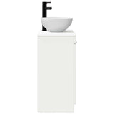 Bathroom Vanity with Sink White 54 x 35 x 83 cm Engineered Wood 890138