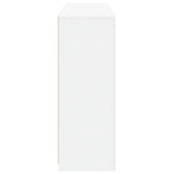 Sideboards with LED Lights 3 pcs White Engineered Wood 3209121