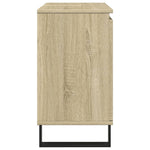 ZNTS Bathroom Cabinet Sonoma Oak 58x33x60 cm Engineered Wood 849675