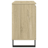 ZNTS Bathroom Cabinet Sonoma Oak 58x33x60 cm Engineered Wood 849675