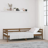 Day Bed without Mattress Honey Brown 90x190cm Solid Wood Pine 814637