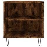 Coffee Table Smoked Oak 102x44.5x50 cm Engineered Wood 831001