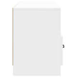 TV Cabinet High Gloss White 102 x 34.5 x 47 cm Engineered Wood 895829