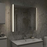 Bathroom Mirror Cabinet White 73.5 x 15.5 x 70 cm 889255