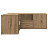 Corner Cabinet Artisian Oak 200x40x45 cm Engineered Wood 3307836