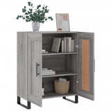 Sideboard Grey Sonoma 69.5x34x90 cm Engineered Wood 830226