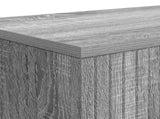 Console Table Grey Sonoma 155 x 29 x 74 cm Engineered Wood 899892