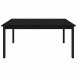 Coffee Table Black Oak 100 x 100 x 45 cm Engineered Wood 892584