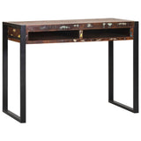 Dressing Table Multicolour 100 x 50 x 75 cm Solid Reclaim wood 4015966