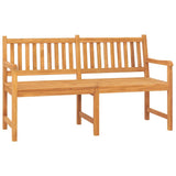 Bench Teak Solid Teak Wood 3-seater 316631