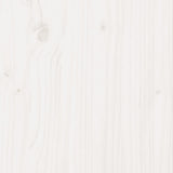 Garden Planter White 50x50x46 cm Solid Wood Pine 3282405