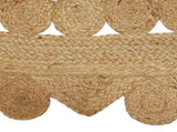 Rug Brown 122 x 183 cm Jute 42010822