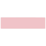 Bathroom Sink with Overflow Ceramic Matt Pink 146988