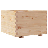 ZNTS Garden Planter 70x70x49.5 cm Solid Wood Pine 847363