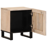 Bedside Cabinets 2 pcs 40x34x46 cm Solid Wood Bleached Mango 377423