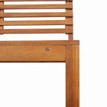Garden Bench Brown 100 x 50 x 91cm Solid Acacia wood 4107151