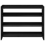Shoe Rack Black 80x25x62 cm Engineered Wood 859915