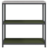 Kitchen Storage HATTEM Olive Green 90 x 50 x 92 cm Steel 874957