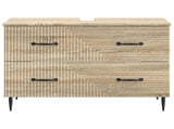 Bathroom Sink Cabinet HAARLEM Sonoma Oak 82 x 41x 58.5 cm 896797