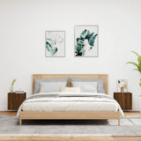 TV Wall Cabinets 2 pcs Brown Oak 40.5x30x40 cm Engineered Wood 836909