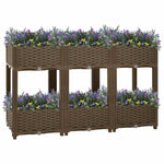 Raised Bed 120x40x71 cm Polypropylene 316521