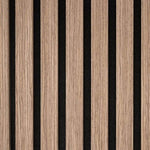 ZNTS WallArt Aku Acoustic Wall Panels Classic Oak 4 pcs 447593