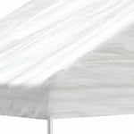 Gazebo with Roof White 4.46x4.08x3.22 m Polyethylene 3155510
