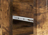 Coffee Table Smoked Oak 49 x 50 x 37 cm Engineered Wood 895890