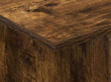 TV Stand Smoked Oak 50 x 35 x 45 cm Engineered Wood 891008
