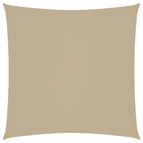 Sunshade Sail Oxford Fabric Square 3.6x3.6 m Beige 42292