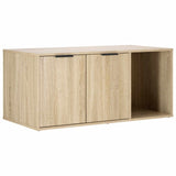 Cat Crate Furniture Sonoma Oak 100 x 49 x 45 cm Engineered Wood 8014753
