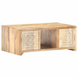 Coffee Table 90x50x35 cm Solid Mango Wood 321801