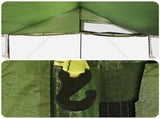 Family Tent Green 600 x 400 x 268 cm Polyester and Steel 42028603