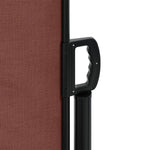 Retractable Side Awning Brown 180x1000 cm 4004749
