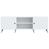 TV Cabinet White 150 x 31 x 50 cm Engineered Wood 895605